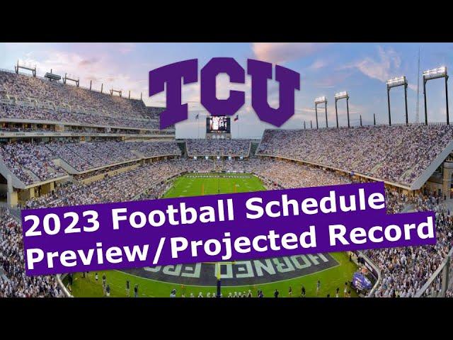 TCU Horned Frogs 2023 Football Schedule: Challenges and Projections