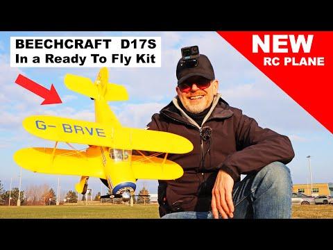 Unveiling the A300 BEECHCRAFT D17S: The Ultimate Ready-To-Fly RC Plane!
