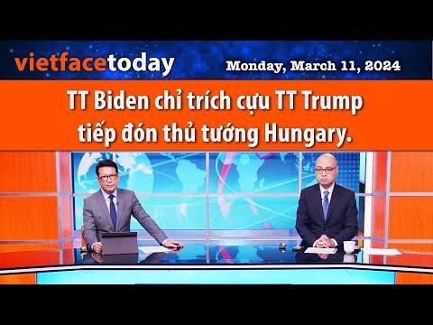 Exciting Updates from Vietface Today: Biden Criticizes Trump, Health Alerts in California, and More!
