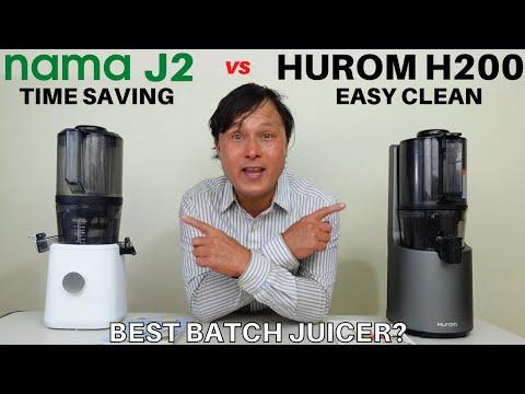 Nama J2 vs Hurom H200: The Ultimate Juicer Comparison