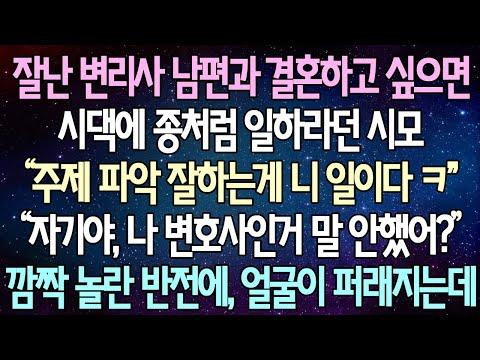 반전 사연: 변리사 여성의 시댁 시모와의 갈등