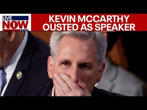 Unprecedented Government Shutdown: Kevin McCarthy Ousted as Speaker