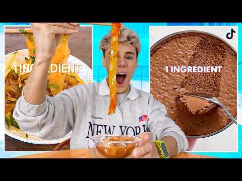 10 TikTok 1 Ingredient Only Recipes & Food Hacks You Need to Try