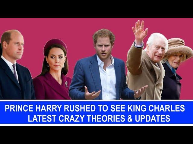 Unraveling the Latest Royal Family Drama: Prince Harry's Rush to See King Charles