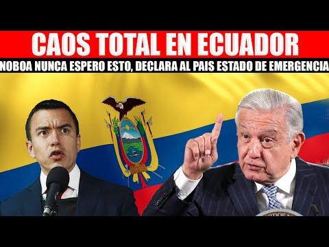 Caos en Ecuador: Crisis Nacional y Disputas Diplomáticas con México