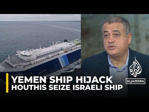 Houthi Fighters Hijack Israeli Ship: Escalating Tensions in the Red Sea