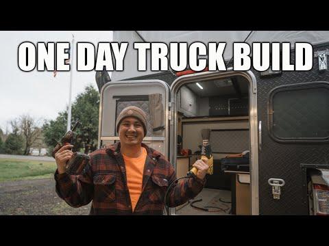Transforming Your Truck Camper: A One Day Build Journey