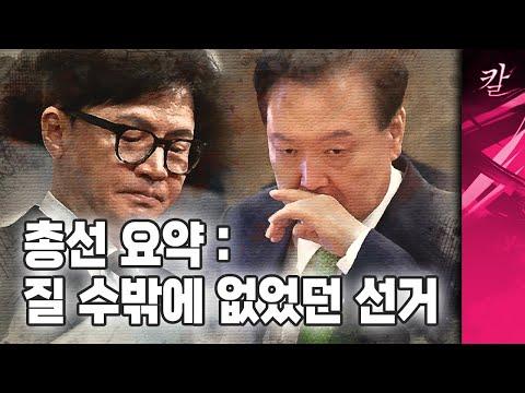 국힘당이 총선에서 패한 이유 - 정치적 상황 변화와 결정력 부재