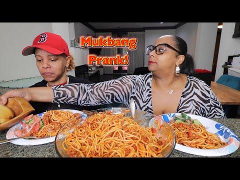 Spaghetti Mukbang Prank: Hilarious Moments and Tax Talk with YouTubers