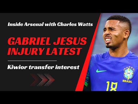 Gabriel Jesus' Injury Update: Brazil's Management and Arsenal's Consideration