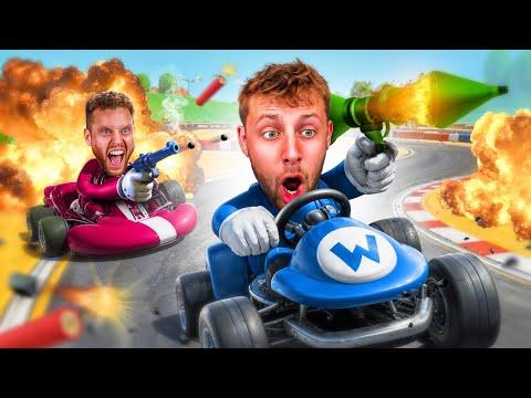Unleashing Chaos: A Mario Kart Battle Royale Experience