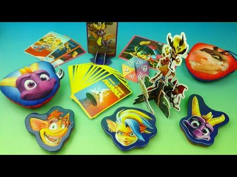 Unboxing the 2023 Crash Team Rumble McDonald's Happy Meal Collectibles: A Fun Review