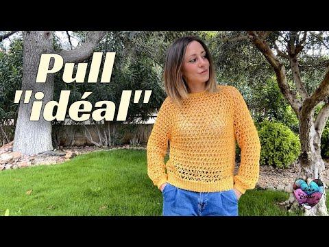 Tutoriel de Crochet pour un Pull Irridescent: Instructions Pas à Pas