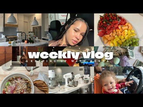 Home Vlog: Baby Visits, Fitness Goals, and Beauty Routines