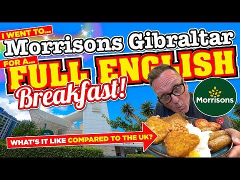 Morrison's Petrol Station and Cafe in Gibraltar: Ultimate Breakfast Review
