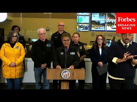 Stay Safe and Informed: Los Angeles Officials Prepare for Historic Storm