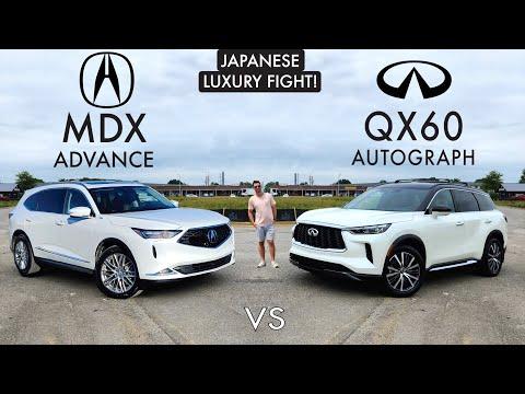 Luxury SUV Showdown: Acura MDX vs Infiniti QX60