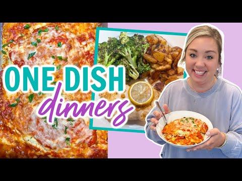 Delicious and Easy One-Dish Dinner Ideas