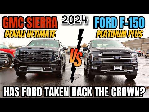 Ford F-150 Platinum Plus vs GMC Sierra Denali Ultimate: A Detailed Comparison