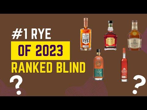 #1 Rye of 2023: A Blind Ranking Reveals the Top Choice
