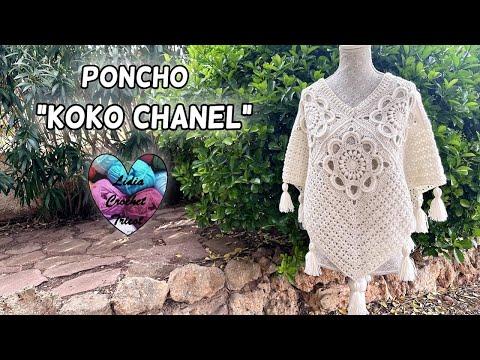 Le Poncho Chic à Motifs Granités: Tutoriel de Crochet