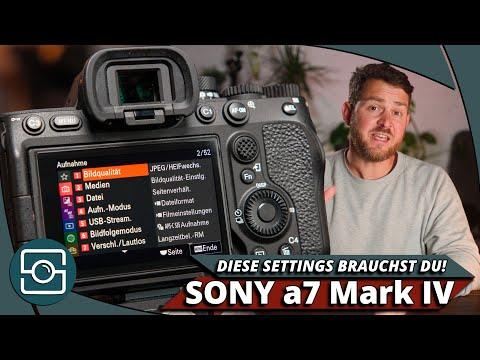 Die ultimative Sony a7 IV Setup-Anleitung: Tipps und Tricks für perfekte Aufnahmen!