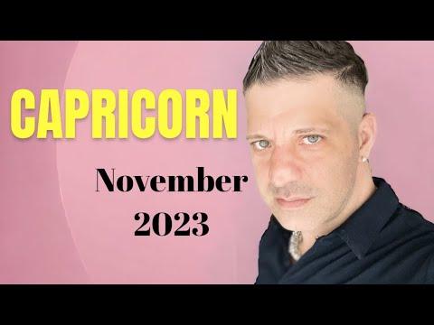 Capricorn Horoscope: November 2023 Predictions Revealed!