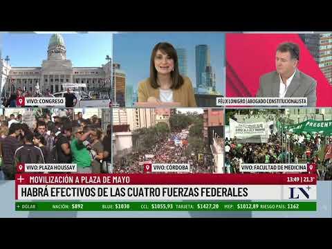 Protocolo Antipiquetes: Marcha y Reclamo Universitario en Argentina