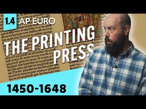 The Impact of the Printing Press on the Spread of Ideas