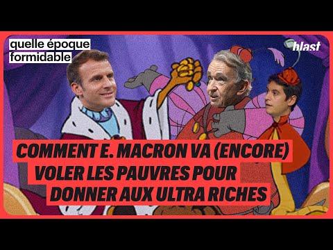 Les politiques économiques d'Emmanuel Macron : un déséquilibre entre les riches et les pauvres