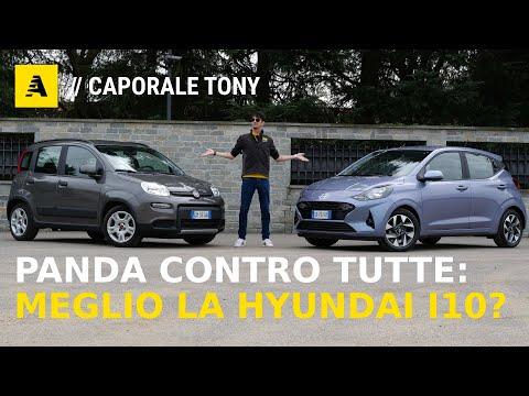 Fiat Panda vs Hyundai i10: Confronto dettagliato delle city car