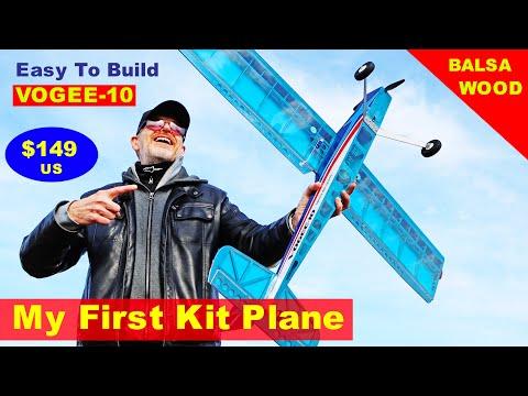 Unboxing and Assembling the VOG G10 Balsa Wood RC Plane Kit - A Beginner's Guide