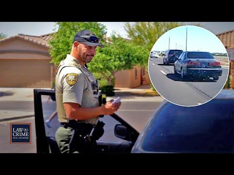 Caught Speeding: Driver's Frustration and Consequences