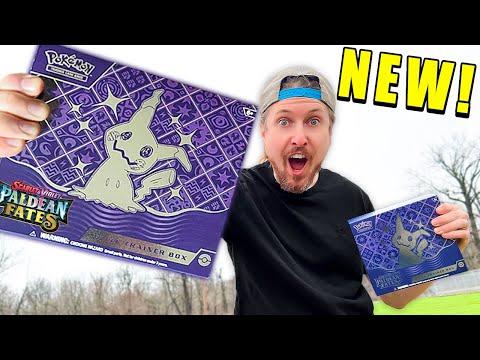 Unboxing the NEW Pokemon Paldean Fates ETB: A Collector's Dream