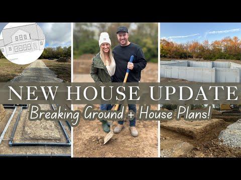 Breaking Ground on Our New Home: A Dream Come True