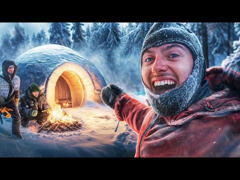 Survivre dans le grand froid: Construire un igloo à -30°C!