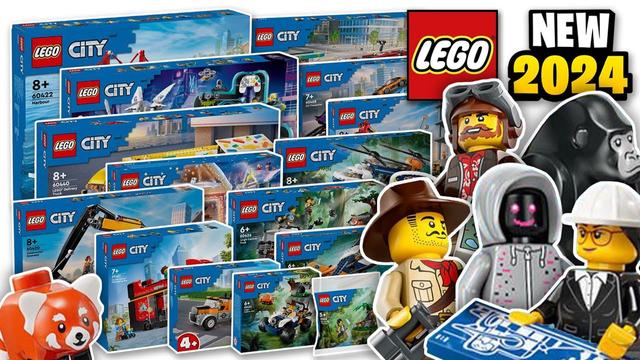 Exciting New LEGO City Summer 2024 Sets Revealed!