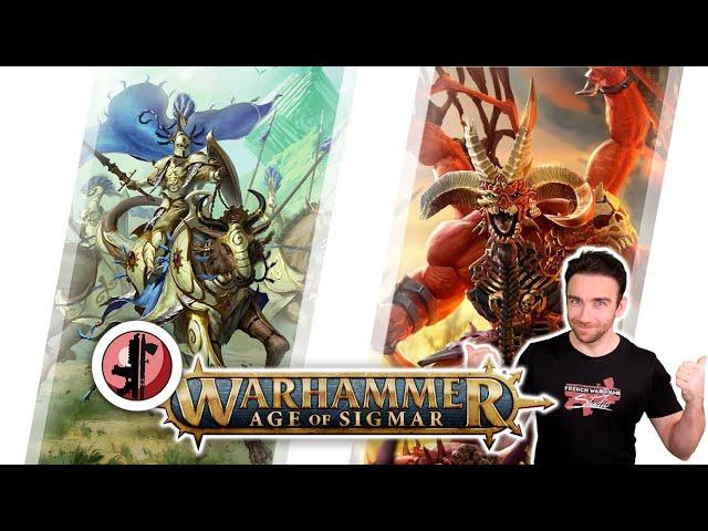 Stratégies gagnantes pour Warhammer AOS : Lumineth Vs Blades of Khorne