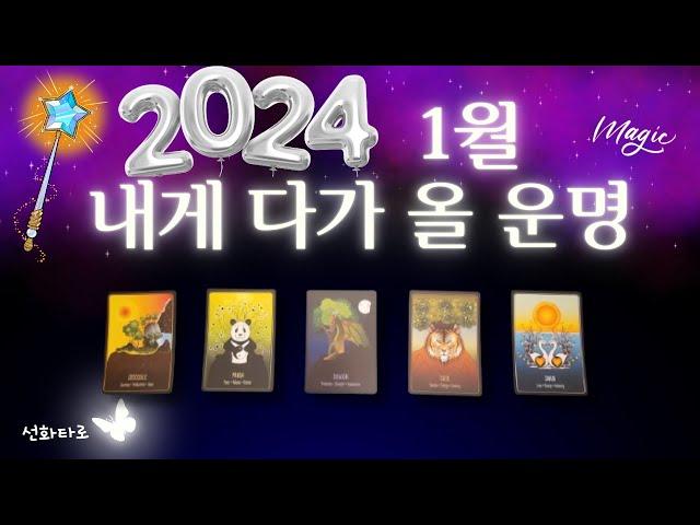 [타로|2024🔮] 1월, 내게 다가 올 운명(1월 종합운)