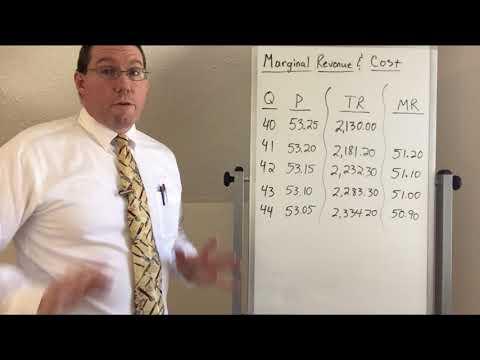 Maximizing Profit with Marginal Revenue and Cost Analysis