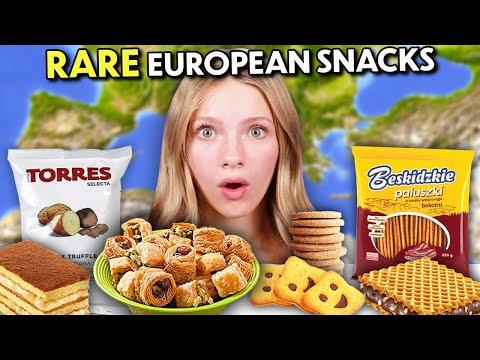 Discovering Rare European Snacks: A Taste Test Adventure