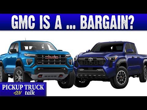 GMC Canyon vs Toyota Tacoma: A Comparison of Pricing, Features, and Value