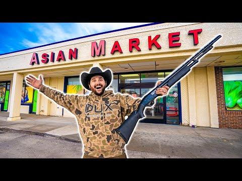 Discovering Unique Flavors at an Asian Market: A Duck Hunting Adventure