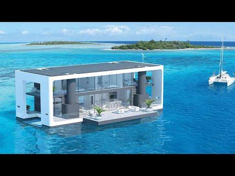 Luxurious Floating Houses: The Ultimate Waterfront Living Experience