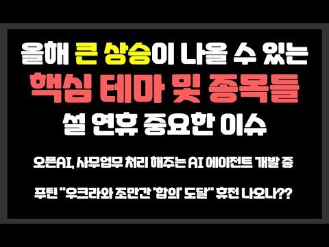 2022년 경제 전망 및 핵심 이슈