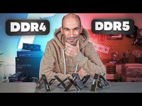 Comparatif RAM DDR4 vs DDR5: Tout ce que vous devez savoir avant d'acheter!
