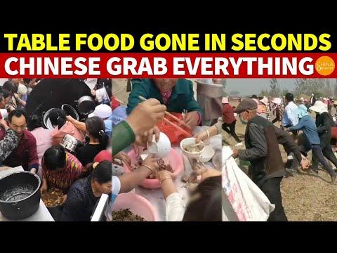 The Shocking Reality of Competitive Food Snatching in Rural China