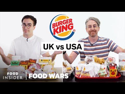 Burger King UK vs US: A Comparison of Sizes and Menu Options
