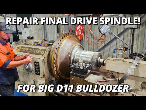 Expert Tips for Repairing Final Drive Spindle of D11 Bulldozer