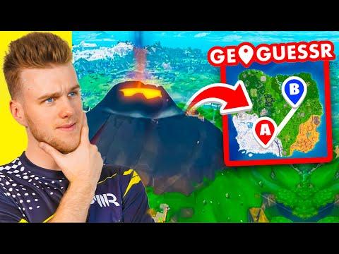 Epic Fortnite Map Knowledge Challenge: GeoGuessr VS Mode